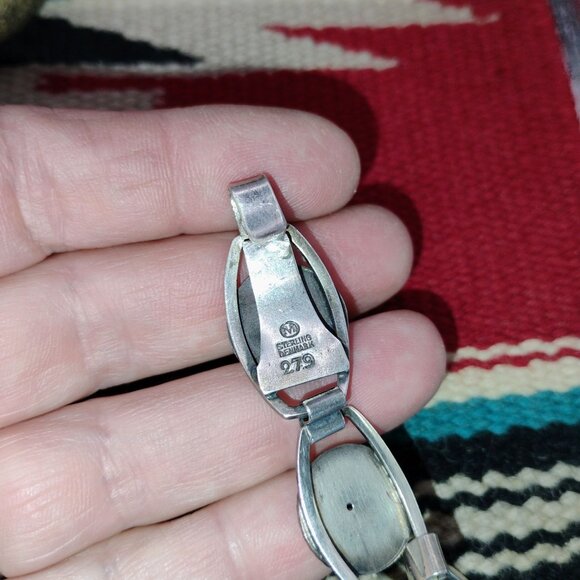 VTG Munksgaard Denmark Jewelry Set Sterling Silver Choker Bracelet Danish Modern - Picture 7 of 12